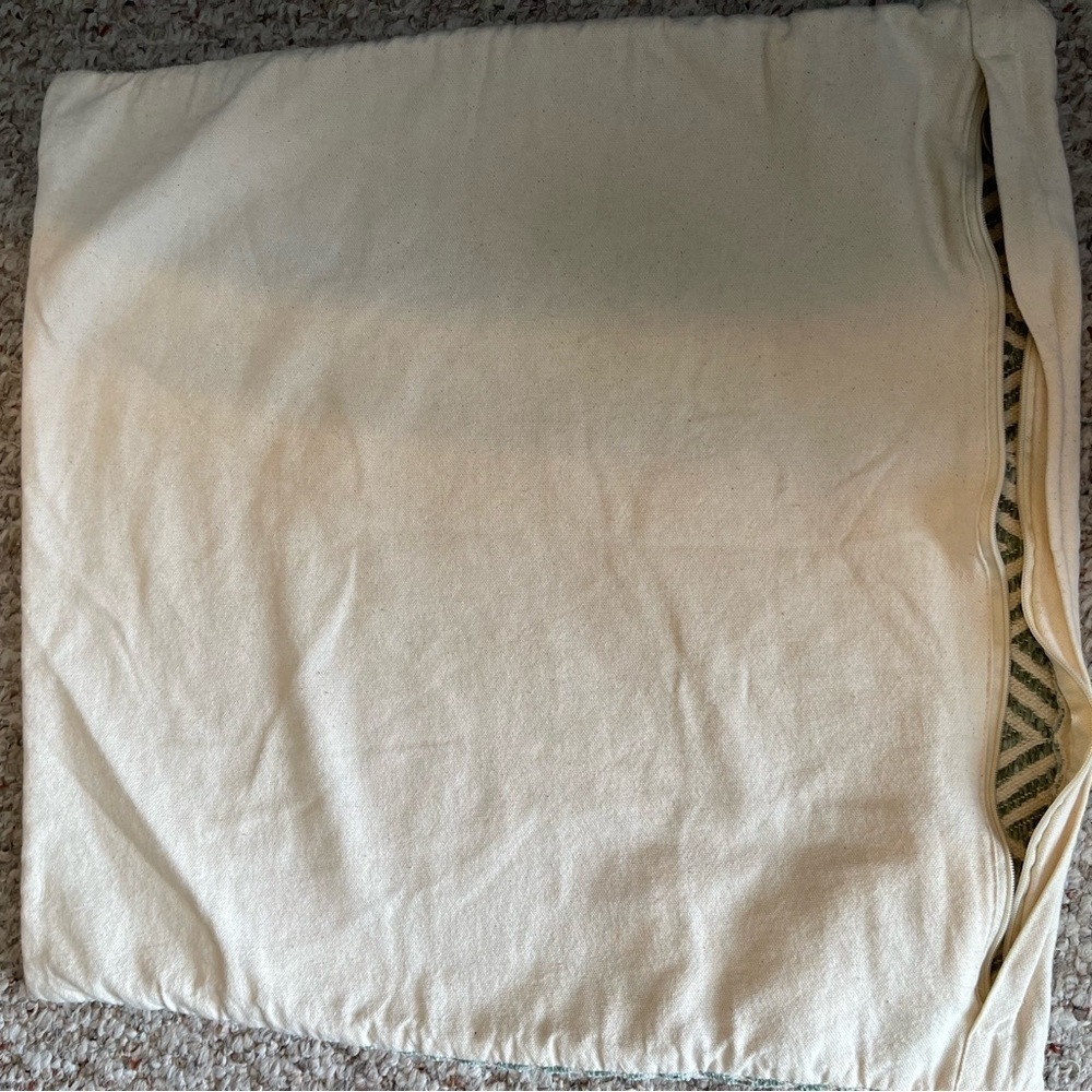 Pier 1 Pillow Cover Sage 17x17 - Picture 4 of 5